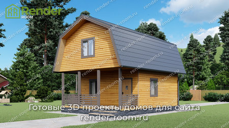 Проект П-1549 Площадь: 63,03, Размер: 6х8