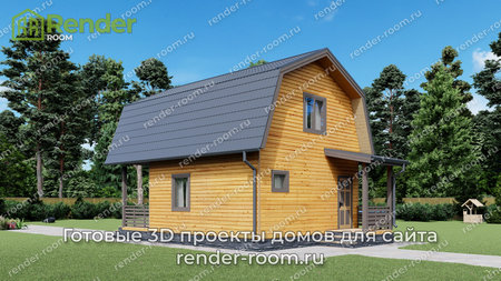 Проект П-1549 Площадь: 63,03, Размер: 6х8