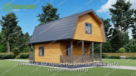 Проект П-1549 Площадь: 63,03, Размер: 6х8