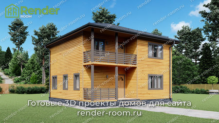 Проект П-1551 Площадь: 126,9, Размер: 9х9