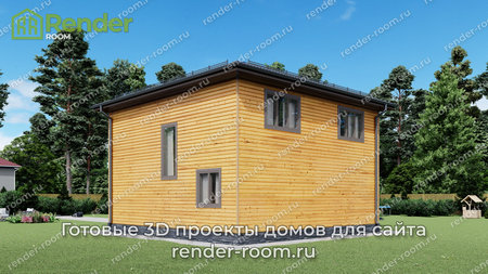 Проект П-1551 Площадь: 126,9, Размер: 9х9