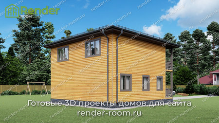 Проект П-1551 Площадь: 126,9, Размер: 9х9