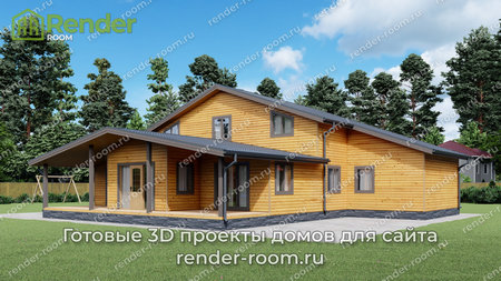 Проект П-1552 Площадь: 262,75, Размер: 15х20