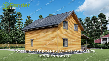 Проект  Площадь: 109,03, Размер: 7х9