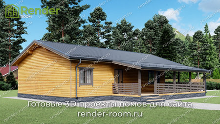 Проект  Площадь: 98,26, Размер: 9х12