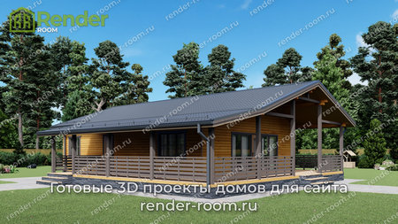 Проект  Площадь: 98,26, Размер: 9х12