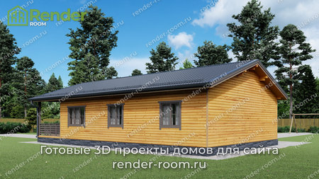 Проект  Площадь: 98,26, Размер: 9х12