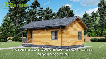 Проект П-1556 Площадь: 45,89, Размер: 6х10