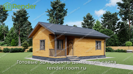 Проект П-1556 Площадь: 45,89, Размер: 6х10