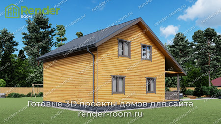 Проект  Площадь: 112,61, Размер: 8х9