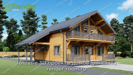 Проект П-1559 Площадь: 143,4, Размер: 9х11