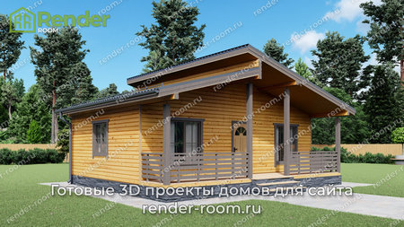 Проект  Площадь: 47,12, Размер: 6х9