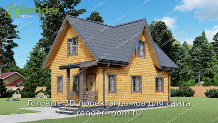 Проект П-1561 Площадь: 112,61, Размер: 6х9