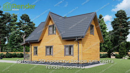 Проект П-1561 Площадь: 112,61, Размер: 6х9