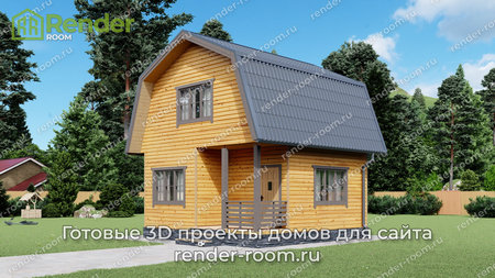 Проект П-1562 Площадь: 60,38, Размер: 6х6