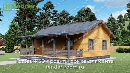 Проект  Площадь: 55,58, Размер: 7х9