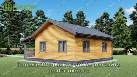 Проект  Площадь: 55,58, Размер: 7х9