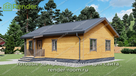 Проект П-1564 Площадь: 61,89, Размер: 7х10