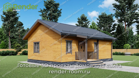 Проект П-1564 Площадь: 61,89, Размер: 7х10