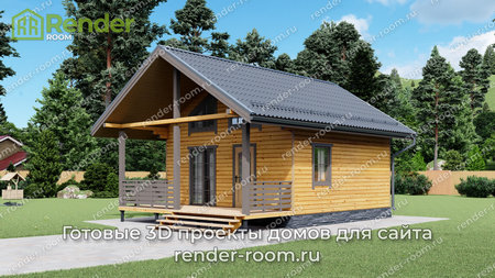 Проект П-1565 Площадь: 42,36, Размер: 6х6