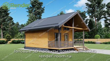 Проект П-1565 Площадь: 42,36, Размер: 6х6