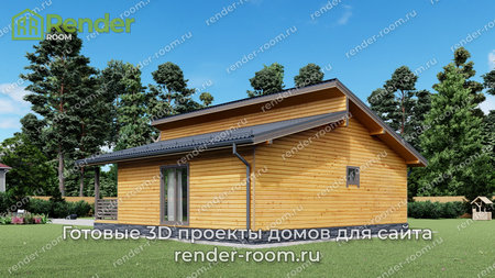 Проект П-1568 Площадь: 67,43, Размер: 8х10