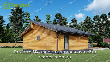 Проект П-1568 Площадь: 67,43, Размер: 8х10