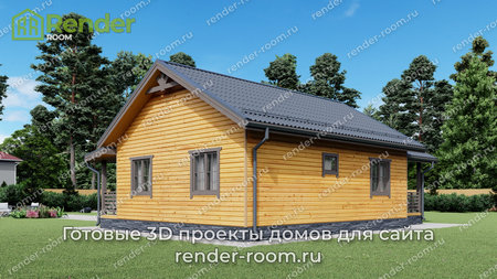 Проект  Площадь: 57,92, Размер: 8х9