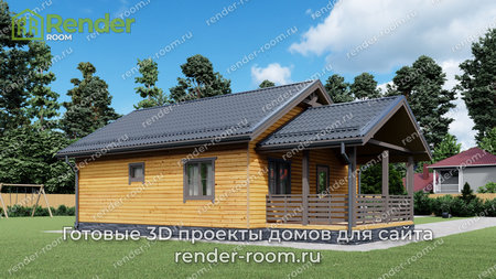 Проект  Площадь: 57,92, Размер: 8х9