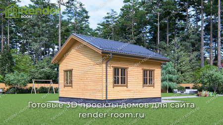 Проект  Площадь: 30,57, Размер: 6х6