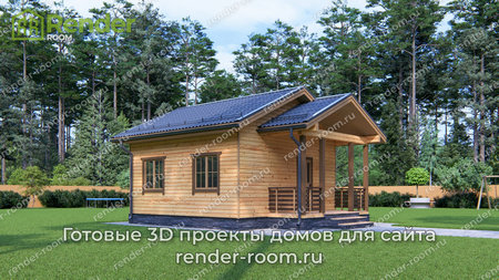 Проект  Площадь: 30,57, Размер: 6х6