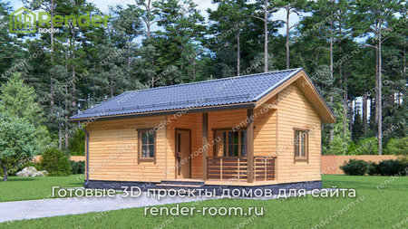 Проект  Площадь: 39,94, Размер: 6х9