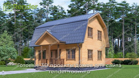 Проект П-1577 Площадь: 89,35, Размер: 7х8