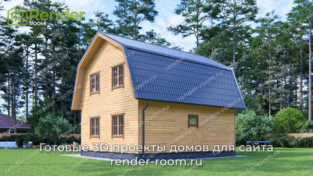 Проект П-1577 Площадь: 89,35, Размер: 7х8