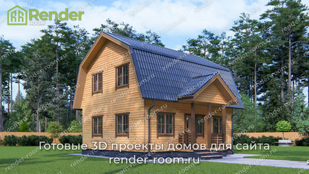 Проект П-1577 Площадь: 89,35, Размер: 7х8