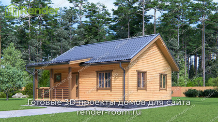 Проект  Площадь: 49,6, Размер: 7х8