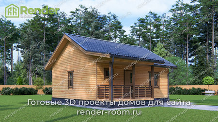 Проект  Площадь: 49,6, Размер: 7х8