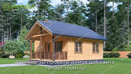 Проект П-1579 Площадь: 43,23, Размер: 7х7