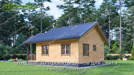 Проект П-1579 Площадь: 43,23, Размер: 7х7