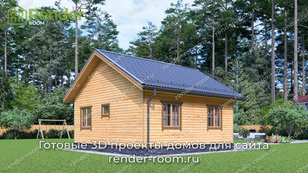 Проект П-1579 Площадь: 43,23, Размер: 7х7