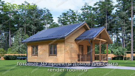 Проект П-1579 Площадь: 43,23, Размер: 7х7