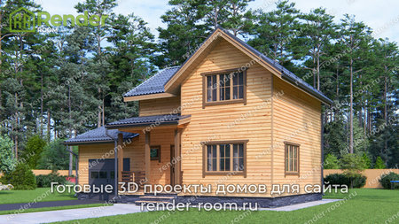 Проект П-1580 Площадь: 77,93, Размер: 7х11