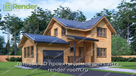 Проект П-1580 Площадь: 77,93, Размер: 7х11