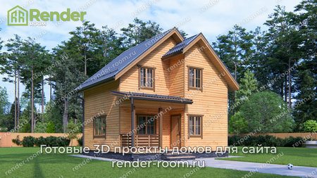 Проект П-1582 Площадь: 73,12, Размер: 7х7