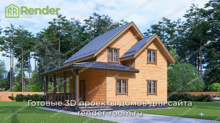 Проект П-1583 Площадь: 79,81, Размер: 7х7