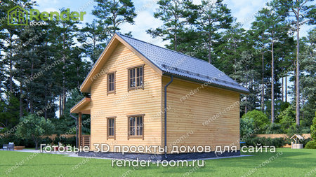 Проект  Площадь: 105,92, Размер: 8х9