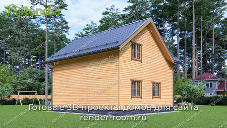 Проект  Площадь: 105,92, Размер: 8х9