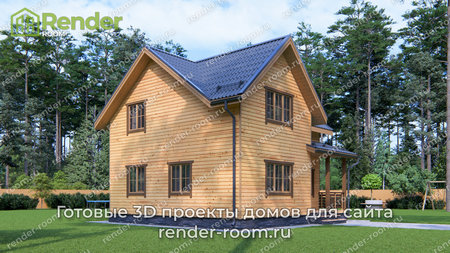 Проект  Площадь: 105,92, Размер: 8х9