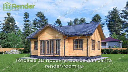 Проект П-1587 Площадь: 58, Размер: 8х10