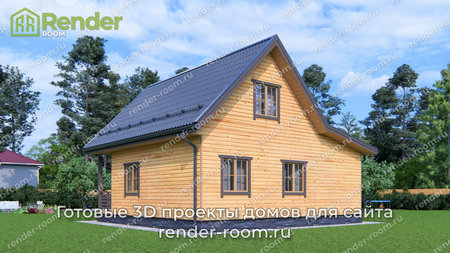 Проект П-1588 Площадь: 77,15, Размер: 9х9